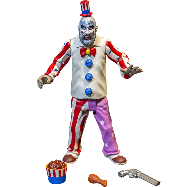House of 1000 Corpses - Finger Lickin' Pistol Whippin' Captain Spaulding - 5" Action Figure product image 1, provided for