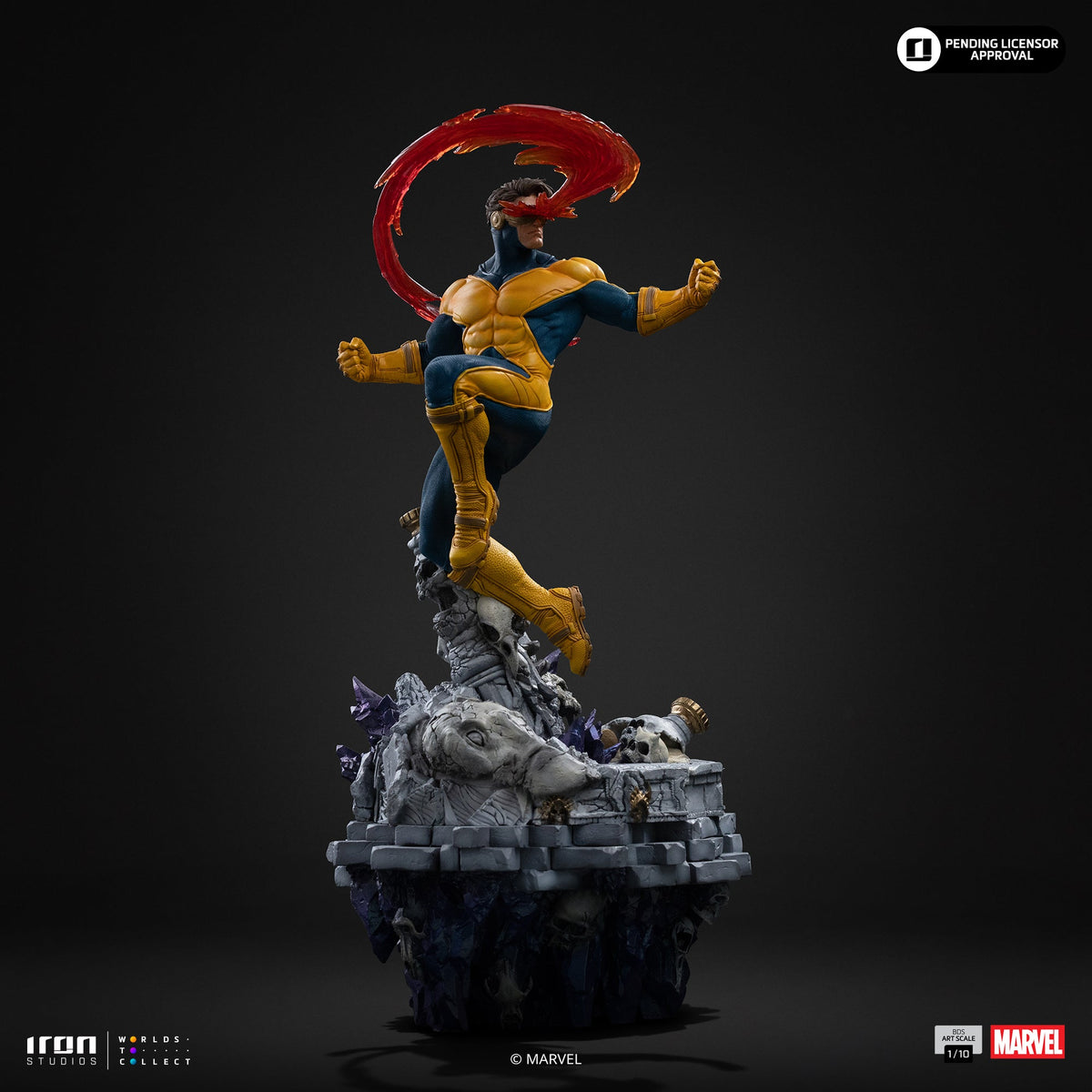 Cyclops Deluxe Infinity Gauntlet Diorama Art Scale 1/10 Statue - Iron Studios product image 3, provided for visual reference