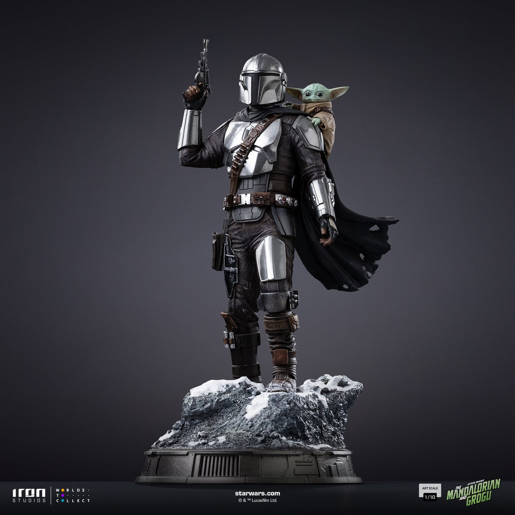 Mandalorian and Grogu Art Scale 1/10 Statue - Iron Studios product image 12, provided for visual reference and product