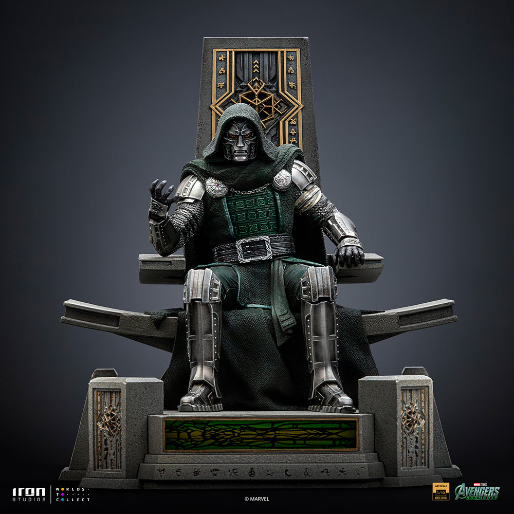 Pre-Order - Statue Doctor Doom on Throne - Avengers: Doomsday - Art Scale 1/10 - Iron Studios product image 2, provided for