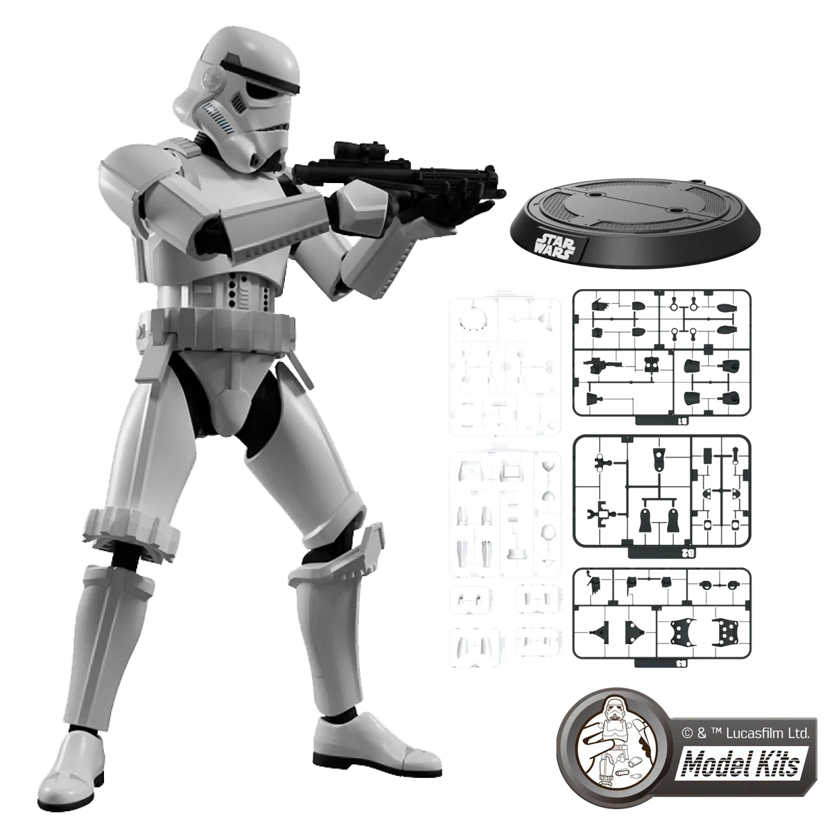 Star Wars: The Empire Strikes Back™ Champion Class 02 Stormtrooper™ Model Kits | Blokees product image 5, provided for