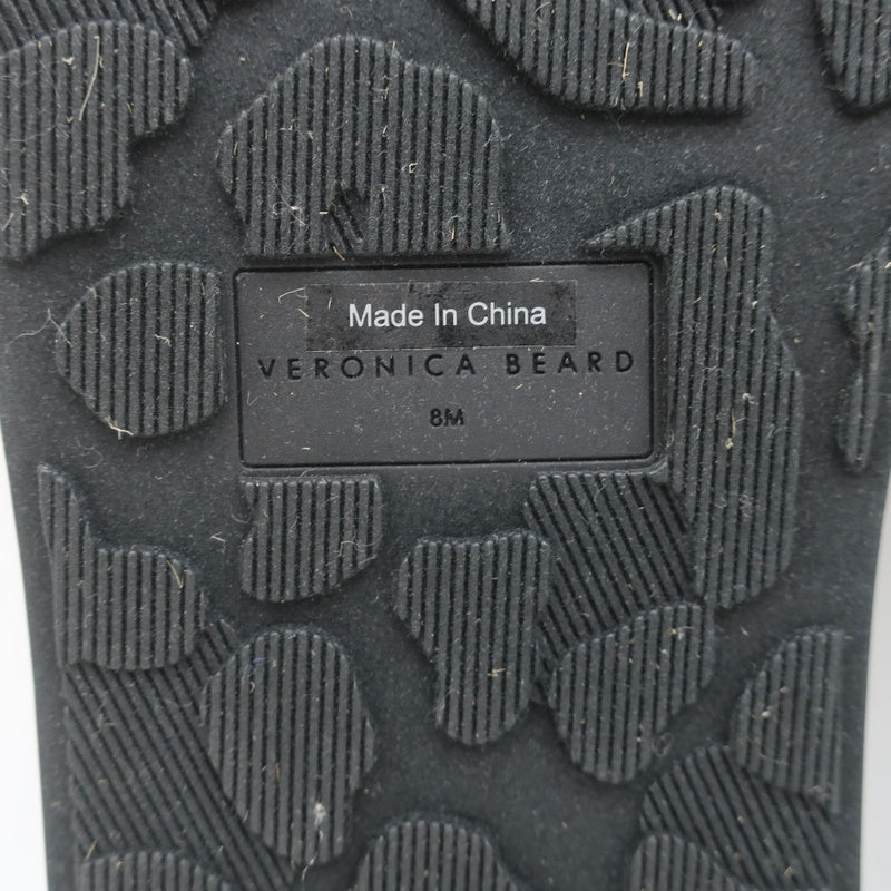 Veronica Beard Slipper Sandals Gillian White/Espresso Leopard Print Size 8 NEW product image 11, provided for visual