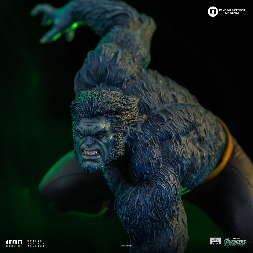 Pre-Order - Statue Beast - Avengers: Doomsday - BDS Art Scale 1/10 product image 4, provided for visual reference and