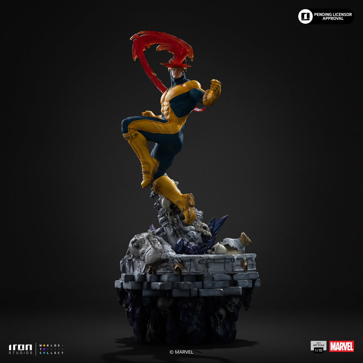 Cyclops Deluxe Infinity Gauntlet Diorama Art Scale 1/10 Statue - Iron Studios product image 6, provided for visual reference