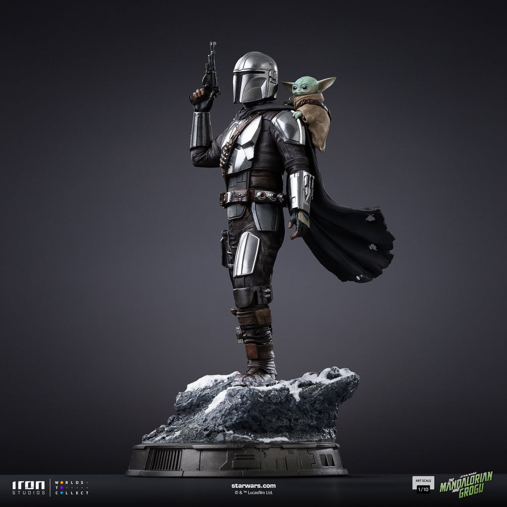 Mandalorian and Grogu Art Scale 1/10 Statue - Iron Studios product image 13, provided for visual reference and product
