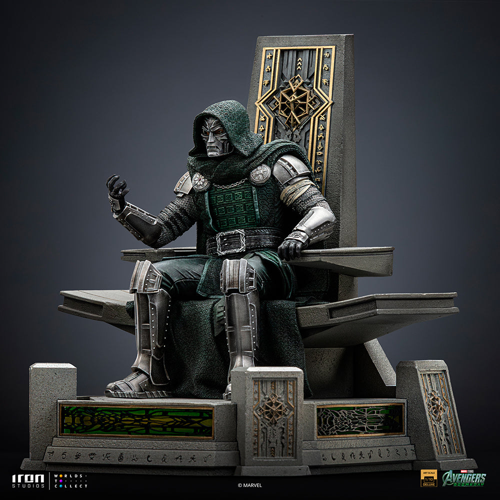 Pre-Order - Statue Doctor Doom on Throne - Avengers: Doomsday - Art Scale 1/10 - Iron Studios product image 3, provided for