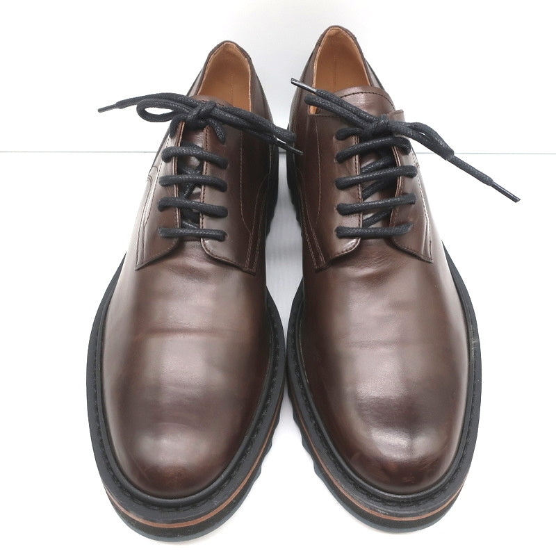 Dries Van Noten Platform Lace-Up Derby Loafers Brown Leather Size 41 NEW product image 3, provided for visual reference and