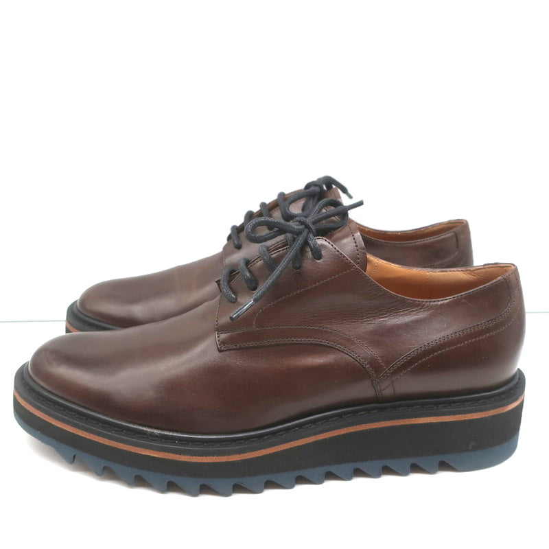 Dries Van Noten Platform Lace-Up Derby Loafers Brown Leather Size 41 NEW product image 6, provided for visual reference and