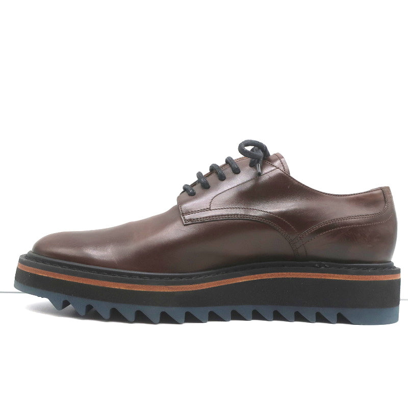 Dries Van Noten Platform Lace-Up Derby Loafers Brown Leather Size 41 NEW product image 7, provided for visual reference and
