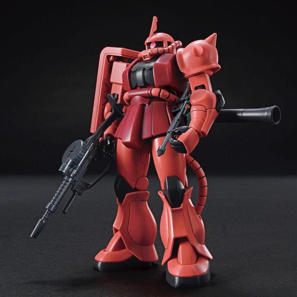 Gundam 1/144 HGUC #234 Gundam 0079 MS-06S Char's Zaku II (Revive Ver.) Model Kit product image 1, provided for visual