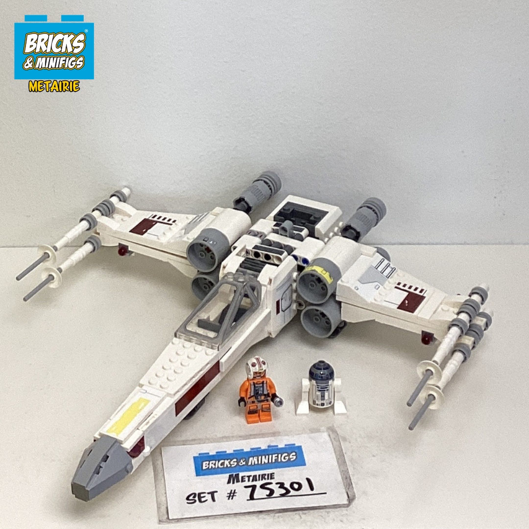 75301 Luke Skywalker's X-wing Fighter (U1) product image 1, provided for visual reference and product detail review