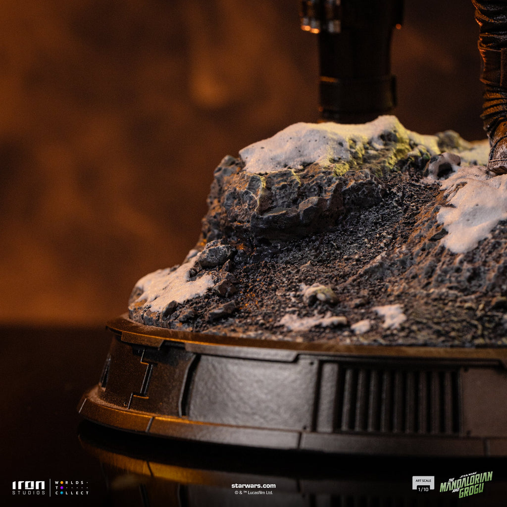 Mandalorian and Grogu Art Scale 1/10 Statue - Iron Studios product image 9, provided for visual reference and product detail
