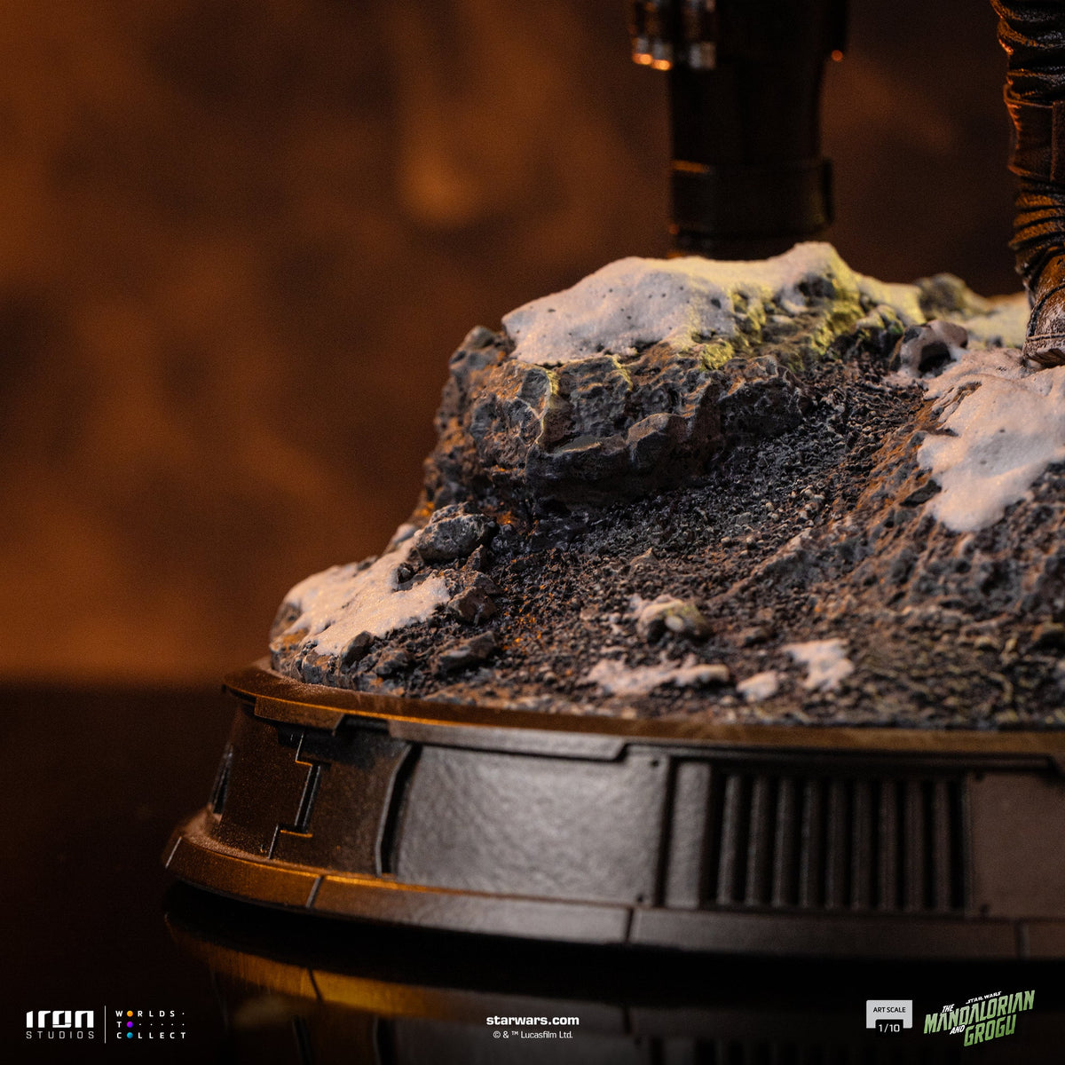 Mandalorian and Grogu Art Scale 1/10 Statue - Iron Studios product image 9, provided for visual reference and product detail