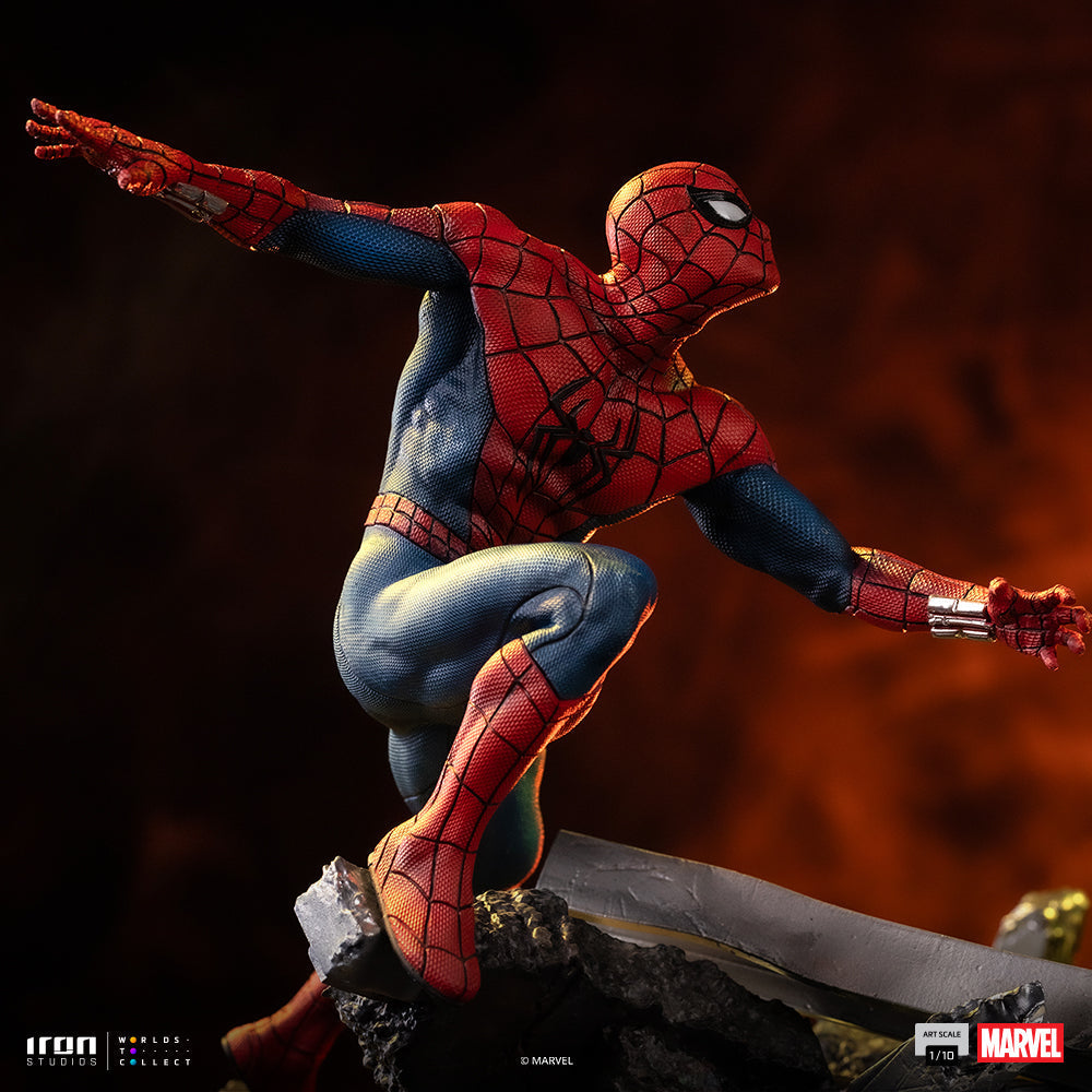 Pre-Order - Statue Spider-Man vs Hulk - Spider-Man: Brand New Day - Art Scale 1/10 - Iron Studios product image 6, provided