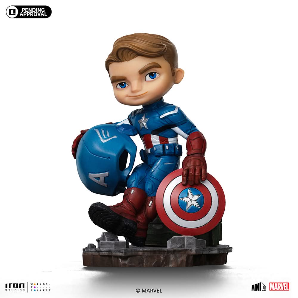 Captain America Infinity Saga MIniCo Statue - Iron Studios product image 1, provided for visual reference and product detail