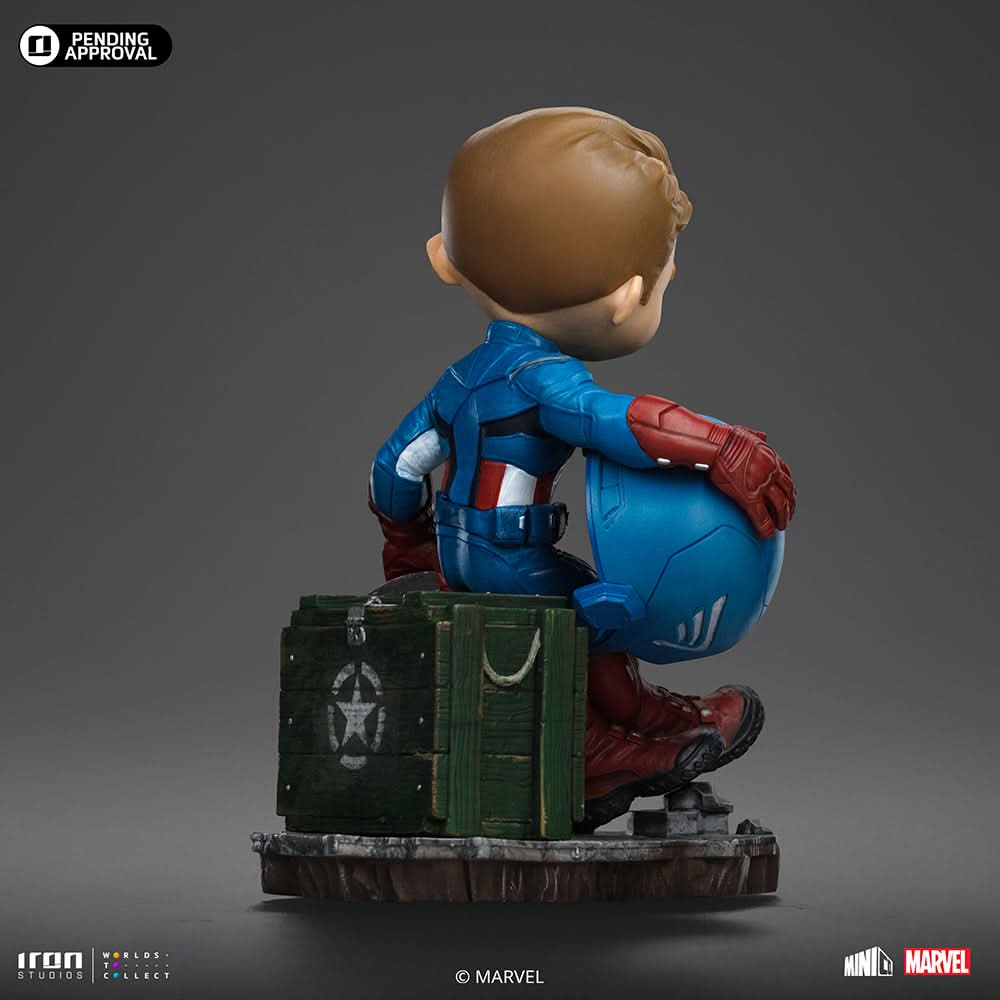 Captain America Infinity Saga MIniCo Statue - Iron Studios product image 4, provided for visual reference and product detail