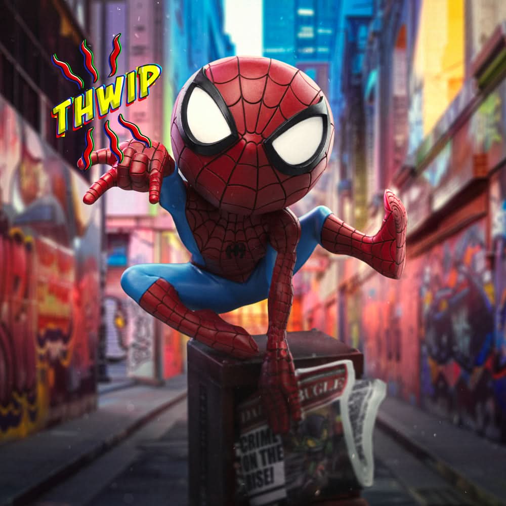 Spider-Man Comics MiniCo Statue - Iron Studios product image 2, provided for visual reference and product detail review