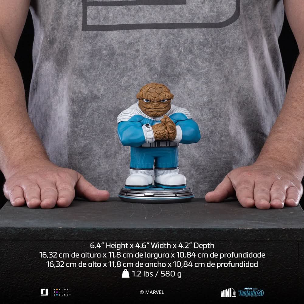 The Thing Fantastic Four: The First Steps Minico Statue - Iron Studios product image 6, provided for visual reference and