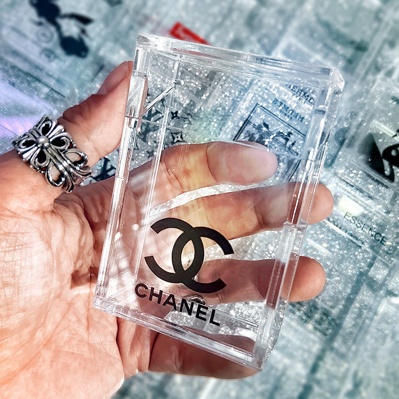 Transparent cigarette case product image 3, provided for visual reference and product detail review