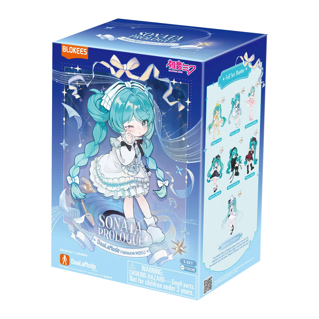 Blokees DaaLaMode Series - Hatsune Miku 01 Sonata Prologue product image 9, provided for visual reference and product detail