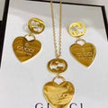 2022 Titanium necklace earrings product image 1, provided for visual reference and product detail review