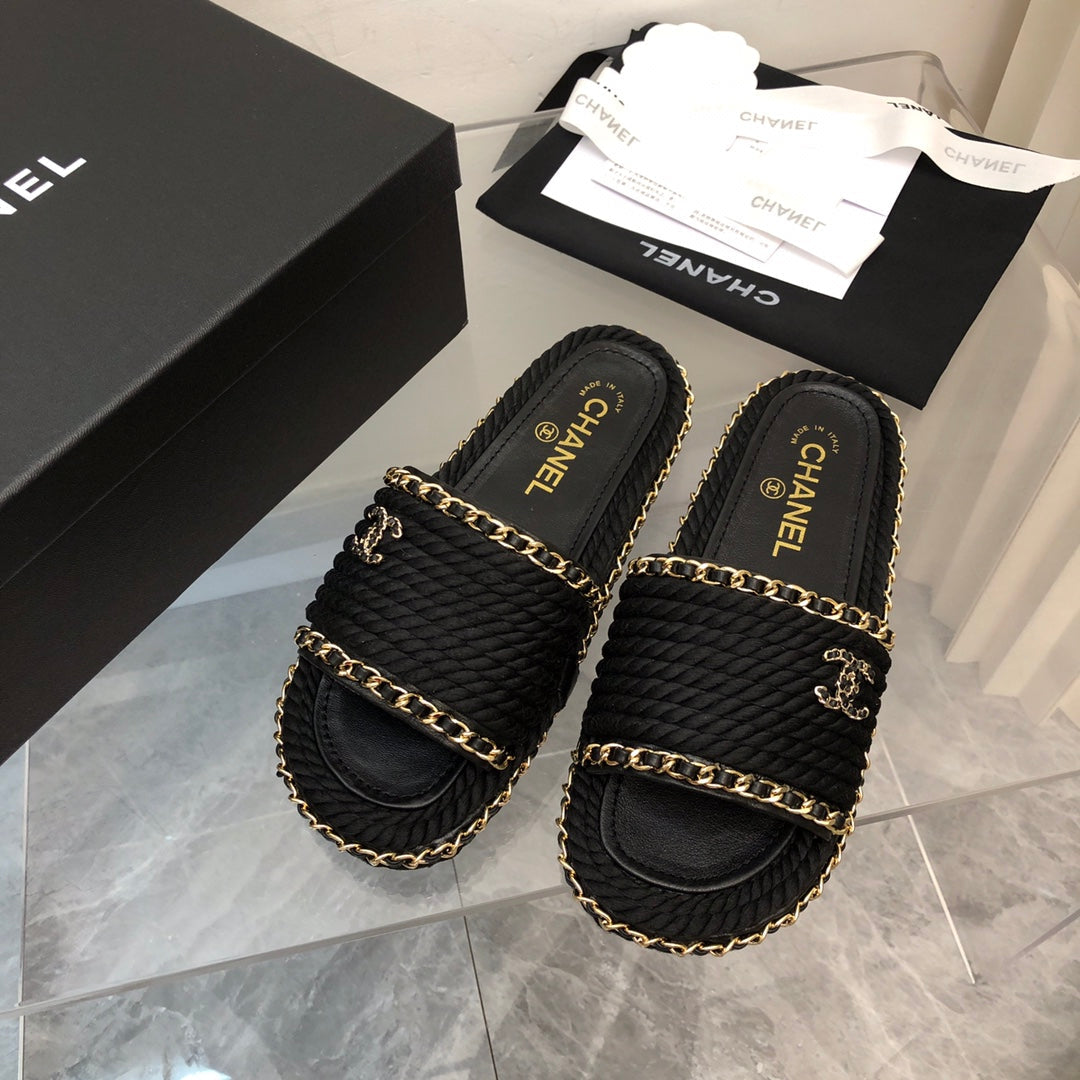 2023 CC flat slippers -S41 product image 1, provided for visual reference and product detail review
