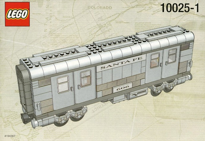 10025 LEGO Santa Fe Cars Set 1 product image 1, provided for visual reference and product detail review