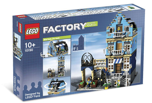 10190 LEGO Market Street product image 1, provided for visual reference and product detail review