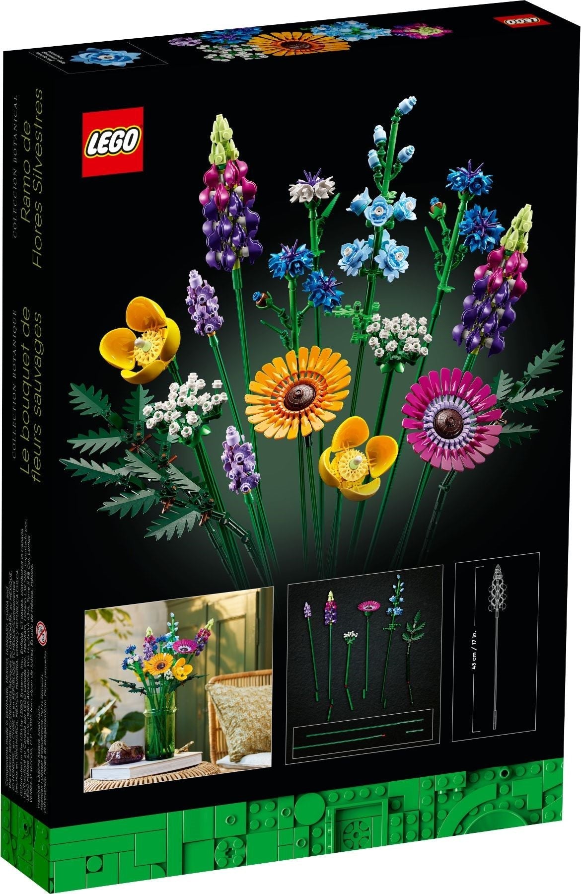 10313 LEGO Wildflower Bouquet product image 2, provided for visual reference and product detail review