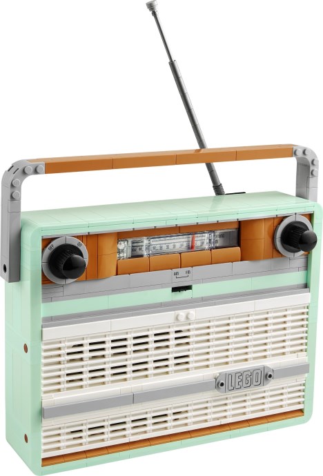 10334 LEGO Retro Radio PRE-OWNED CERTIFIED product image 3, provided for visual reference and product detail review