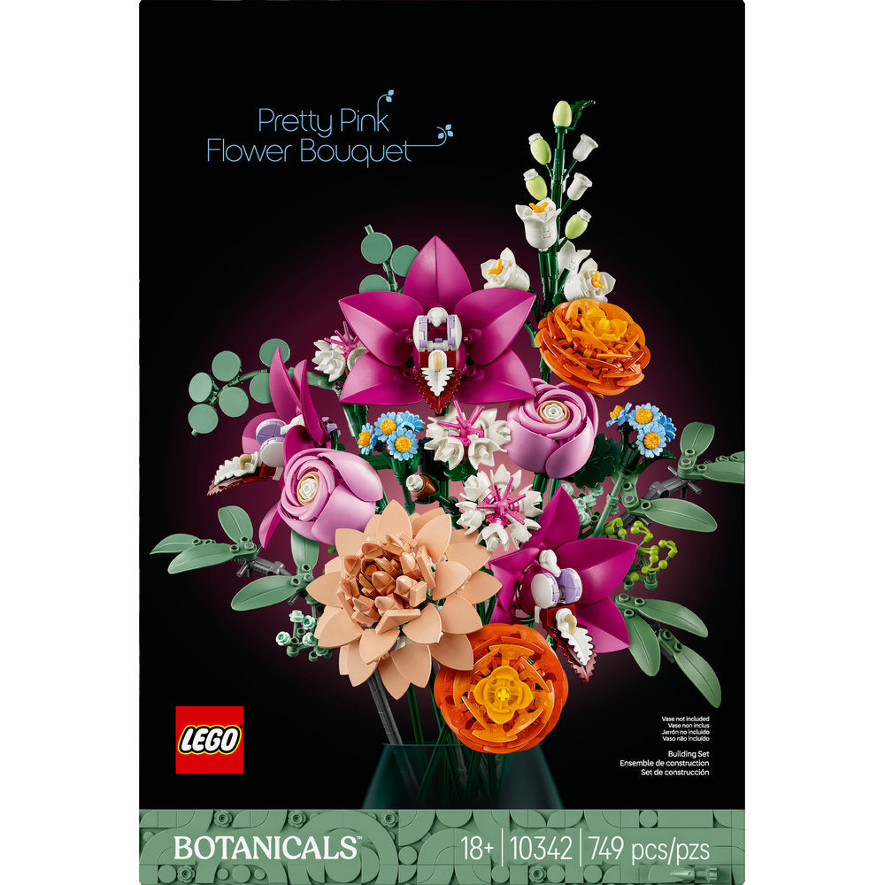 10342 Pretty Pink Flower Bouquet product image 2, provided for visual reference and product detail review