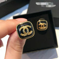 New drop green rubber stud earrings product image 1, provided for visual reference and product detail review