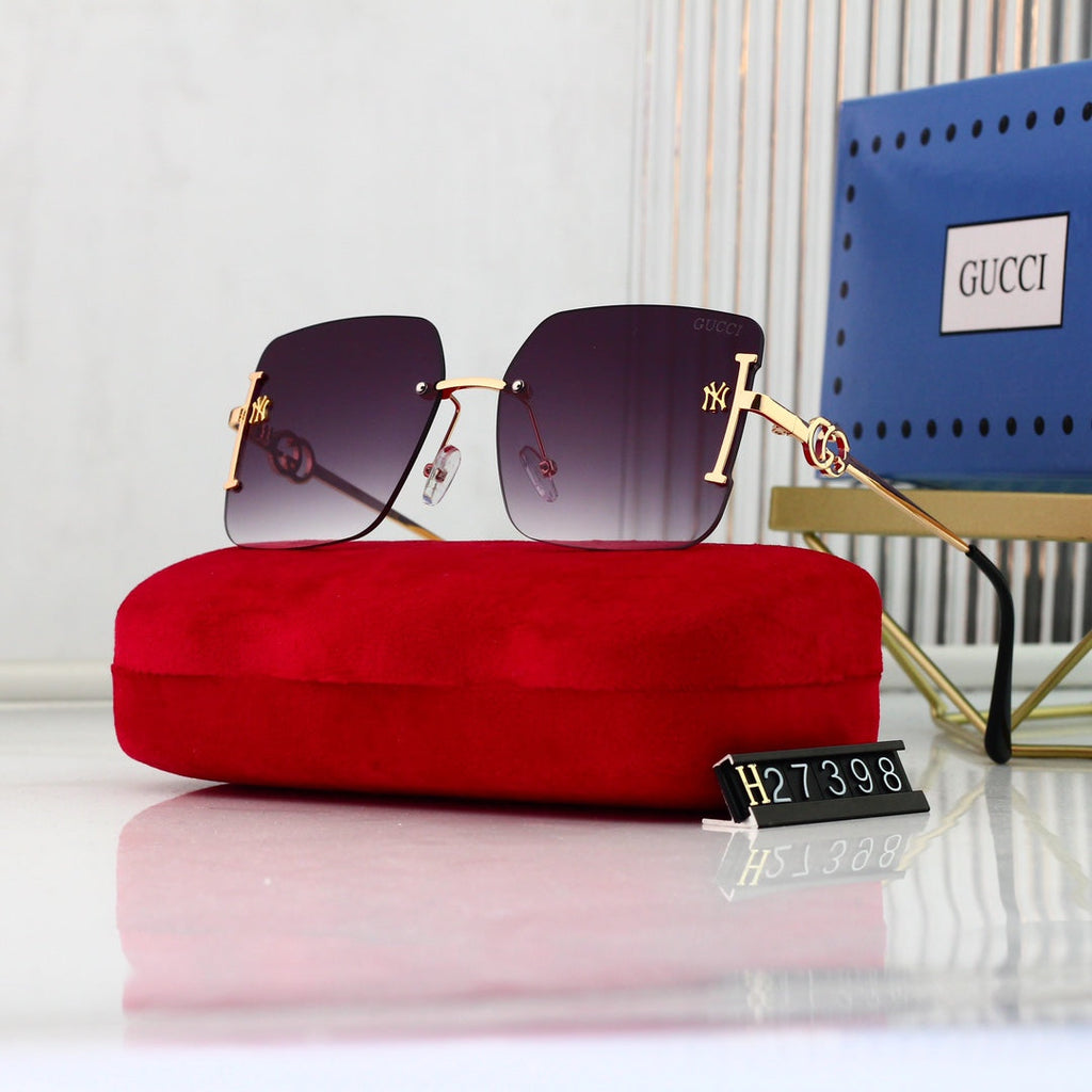 7 Colors Frameless Design Fashion Sunglasses In 2022 product image 1, provided for visual reference and product detail review
