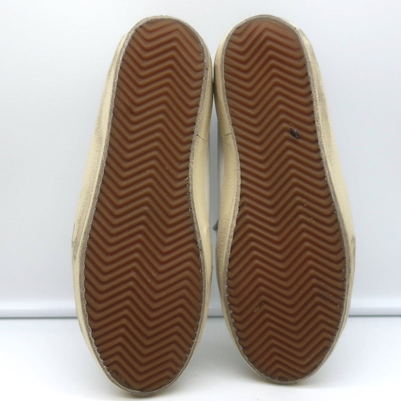 Golden Goose Superstar Low Top Sneakers White & Navy Leather Size 37 product image 12, provided for visual reference and
