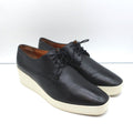 Robert Clergerie Platform Derby Wedges Lindsey Black Leather Size 41 product image 1, provided for visual reference and