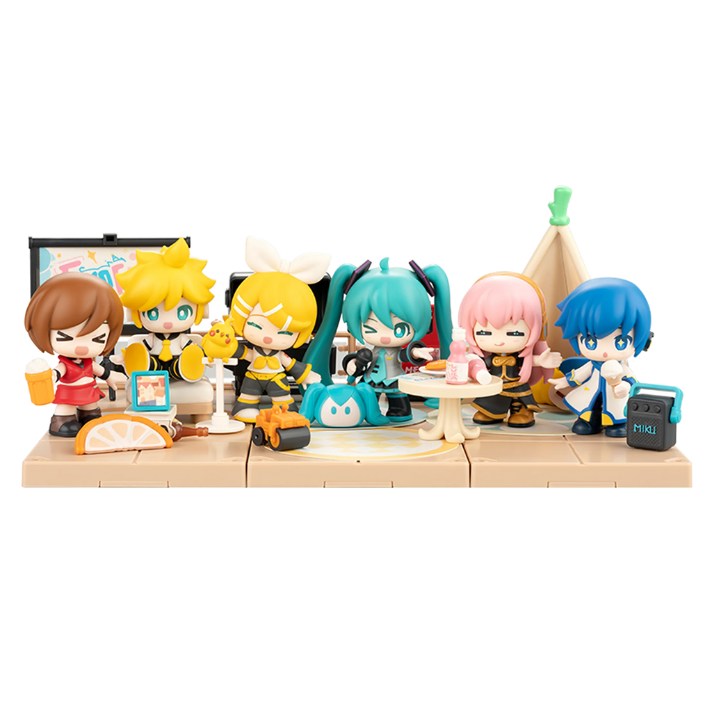 Blokees Hatsune Miku DaaVibe 01 Terrace Party product image 2, provided for visual reference and product detail review