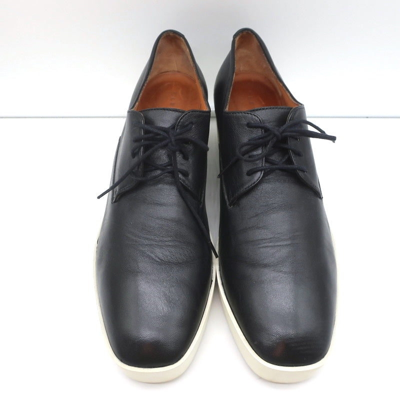 Robert Clergerie Platform Derby Wedges Lindsey Black Leather Size 41 product image 3, provided for visual reference and