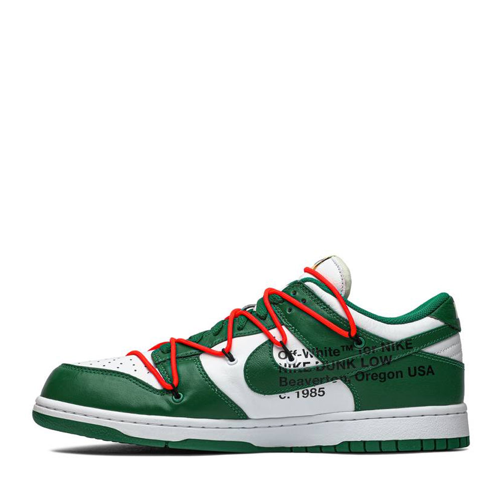 Nike X Off White Dunk Low Pine Green (New) product image 3, provided for visual reference and product detail review