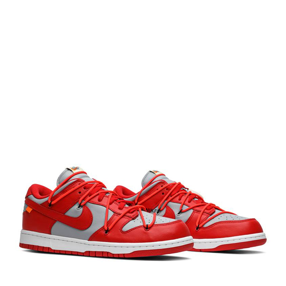 Nike X Off White Dunk Low University Red (New) product image 2, provided for visual reference and product detail review