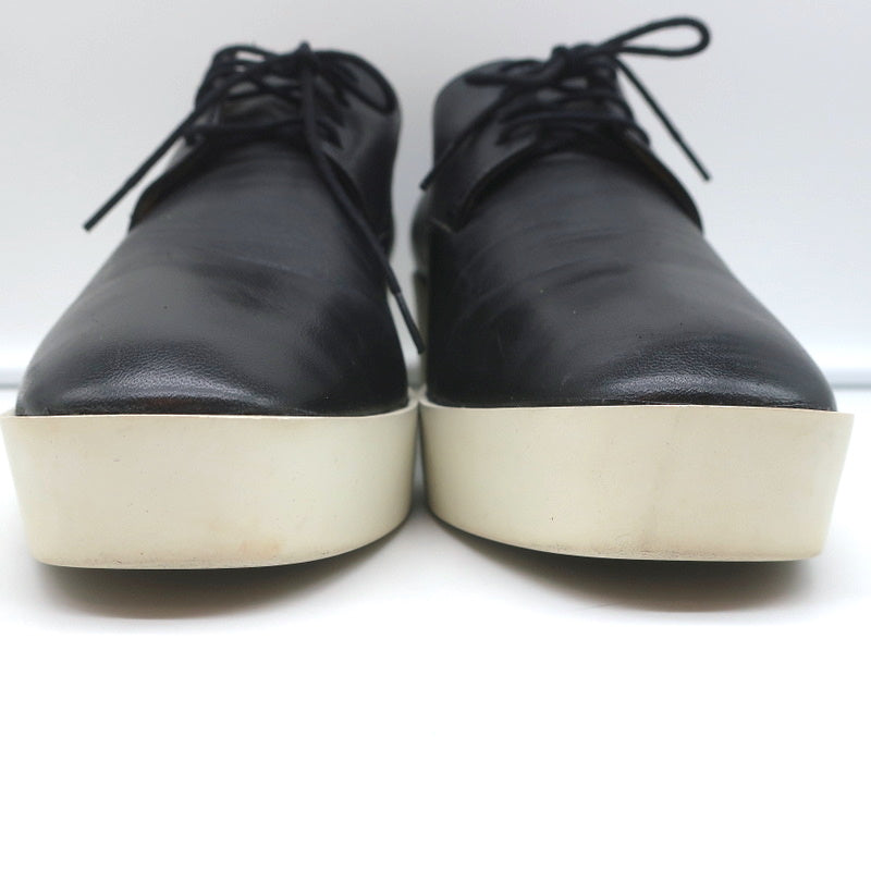 Robert Clergerie Platform Derby Wedges Lindsey Black Leather Size 41 product image 4, provided for visual reference and
