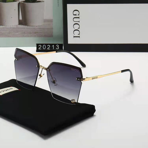 2022 New Ladies Fashion Classic Half Rim Sunglasses product image 2, provided for visual reference and product detail review