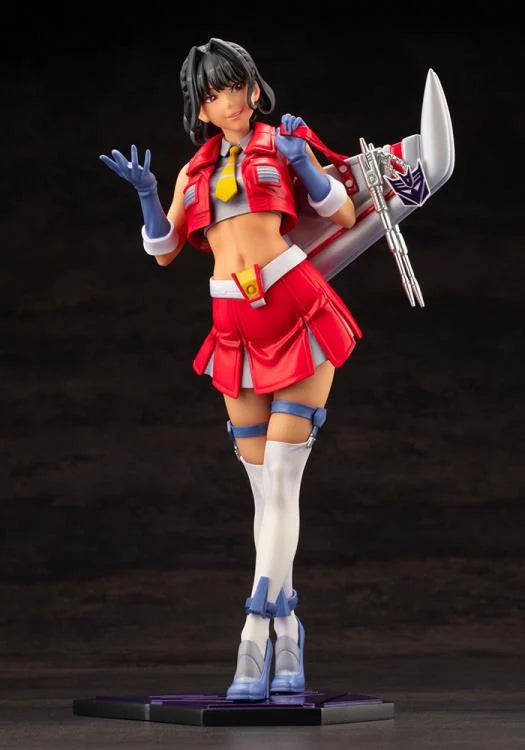 Kotobukiya Bishoujo Transformers Starscream Figure Statue SV360 product image 2, provided for visual reference and product