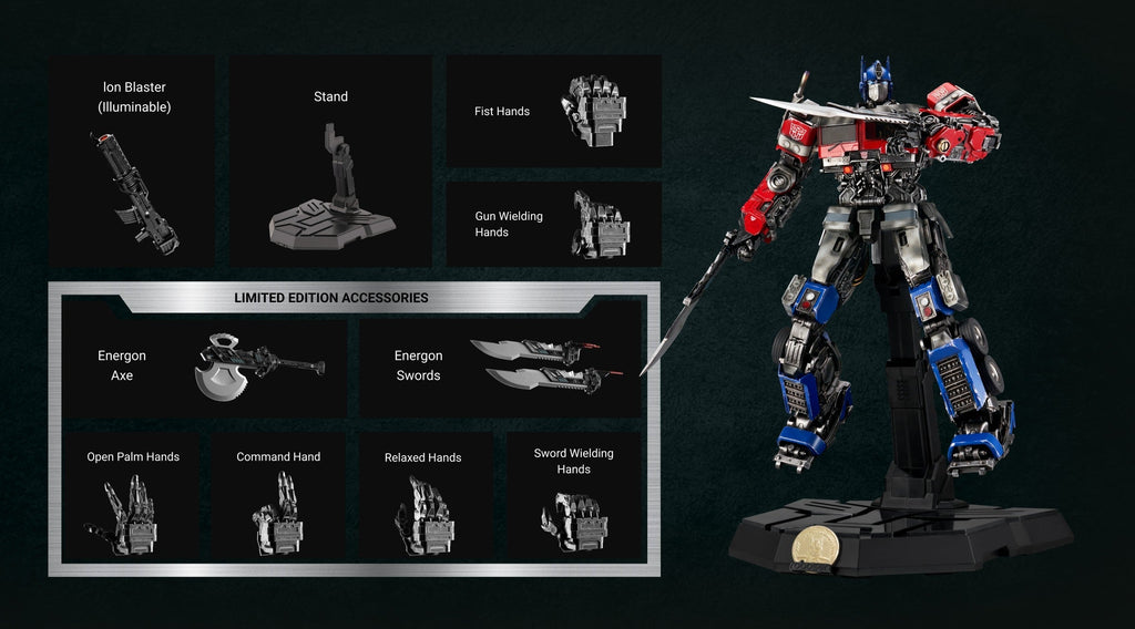 Robosen Transformers Optimus Prime Rise of the Beast Signature Robot (Limited Edition) Robot Figure product image 2,