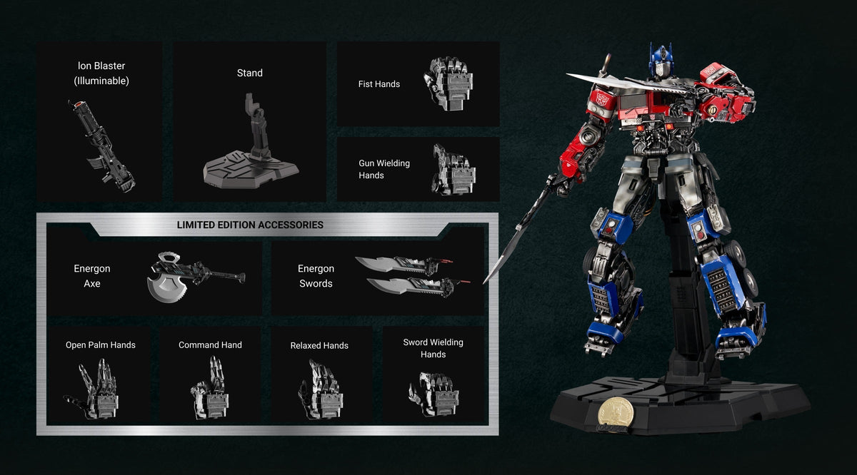 Robosen Transformers Optimus Prime Rise of the Beast Signature Robot (Limited Edition) Robot Figure product image 2,