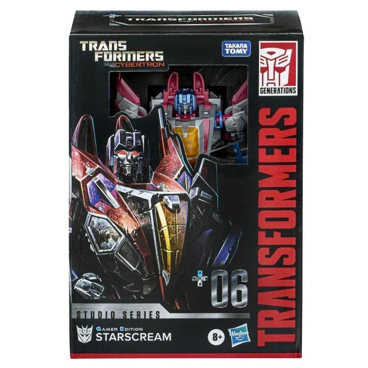 Transformers Studio Series Gamer Edition War For Cybertron #06 Voyager Starscream Action Figure product image 3, provided
