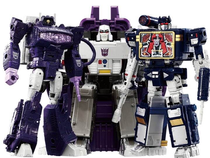 Transformers Dramatic Capture Series Nemesis Bridge 3-Pack Action Figure product image 1, provided for visual reference and
