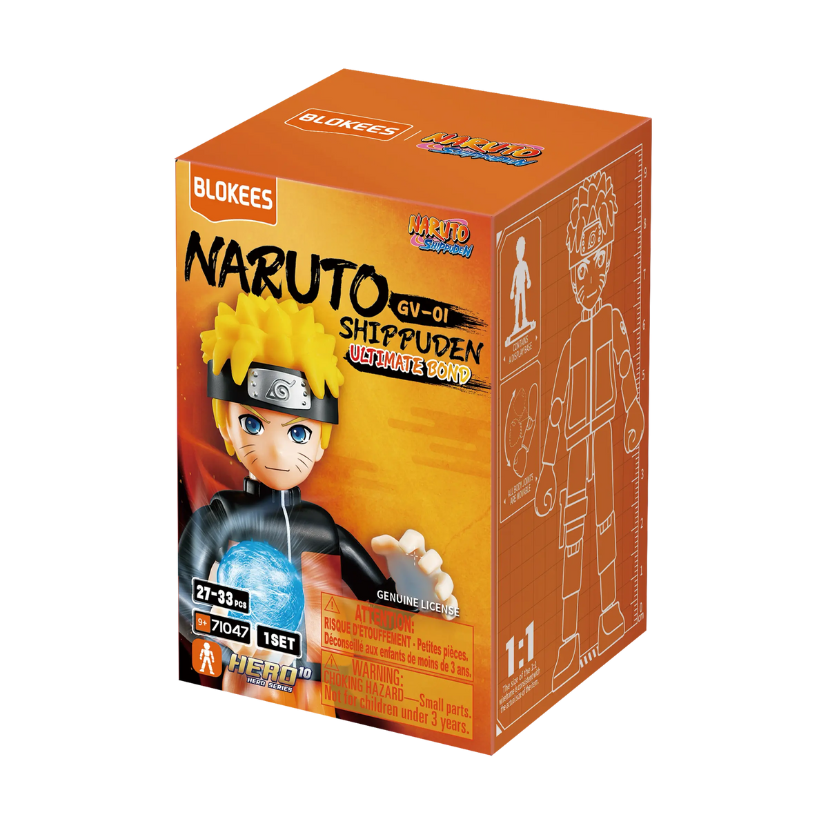 NARUTO SHIPPUDEN GV01 Ultimate Bond | Blokees product image 13, provided for visual reference and product detail review