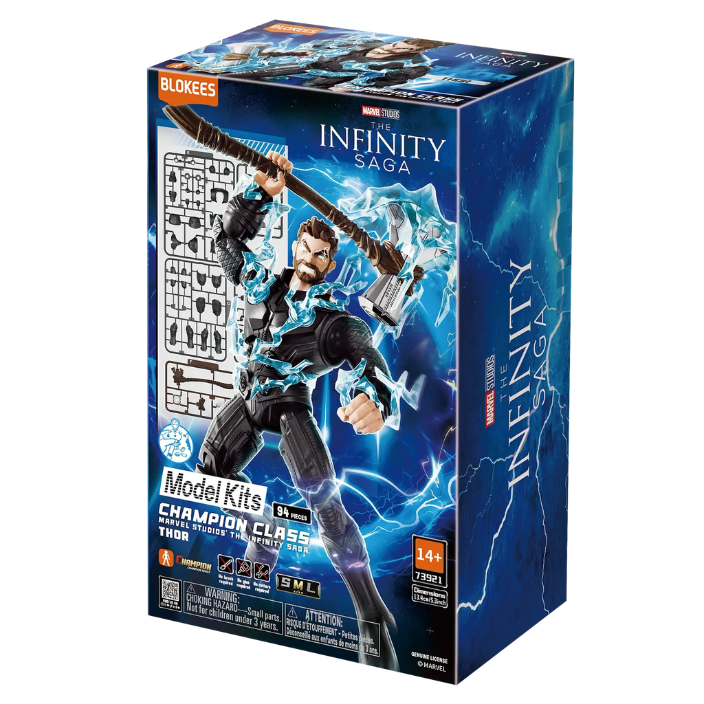 Marvel Infinity Saga Champion Class 02 Thor Model Kits | Blokees product image 7, provided for visual reference and product