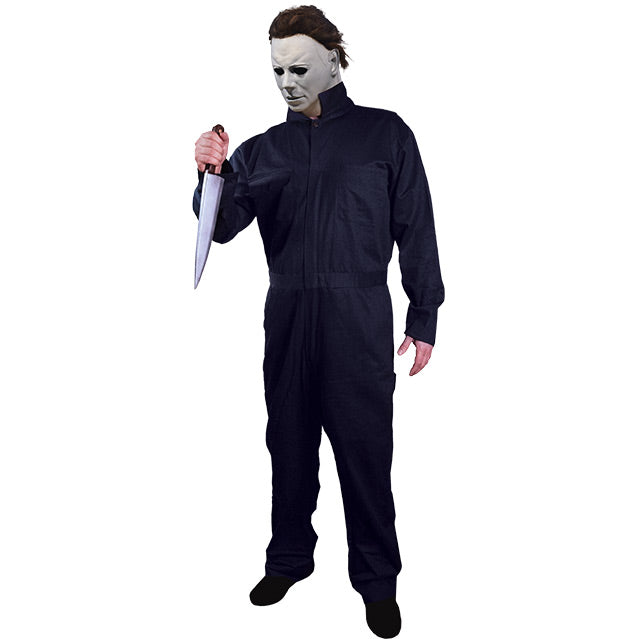 Halloween - Michael Myers Adult Coveralls product image 1, provided for visual reference and product detail review