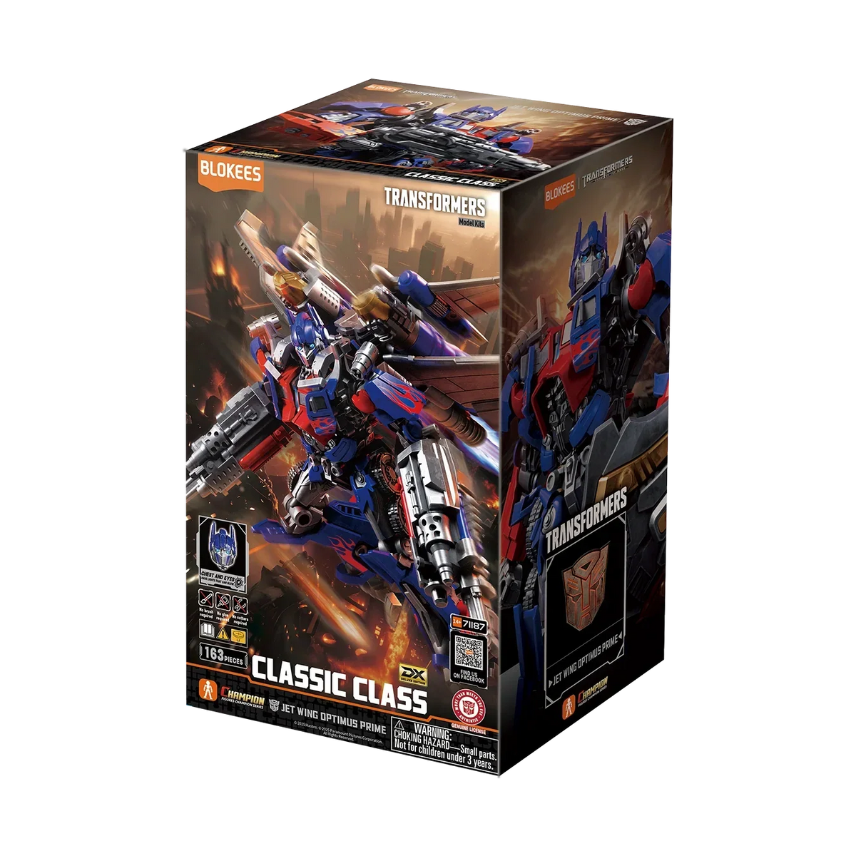 Transformers DX Classic Class 21 | Jet Wing Optimus Prime product image 5, provided for visual reference and product detail